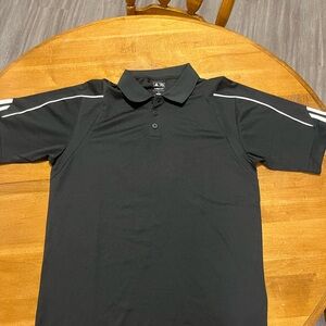 Adidas Men's Polo Shirt with White Stripes
